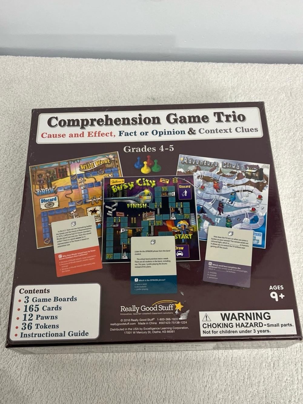 Interactive Comprehension Game Trio For Grades 4 5 Skill Building In Reading